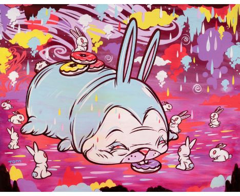 Tom (Thomas Han, American)/Oh.Ver D.Oughed B.Unny/limited edition 24/50/print, 27.5cm x 35cm