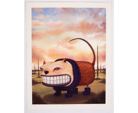 Scott Musgrove (American, born 1966)/Booted Glamour Cat/initialled l.r./limited edition print, 30/50/33cm x 25cm