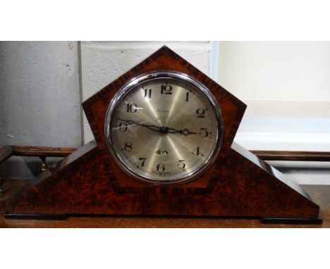 Genalex electric Deco mantle clock 