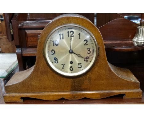 Mahogany mantle clock 