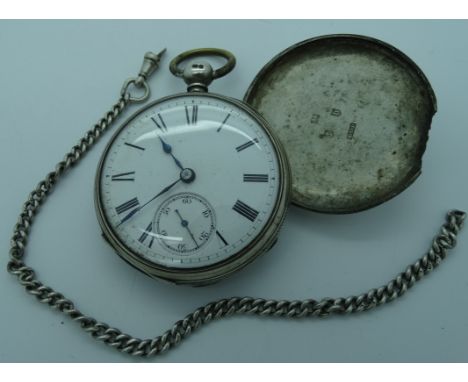 Silver pocket watch 