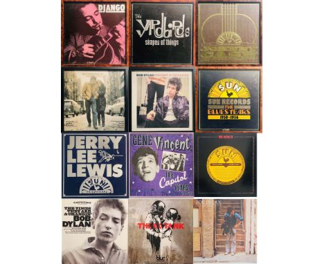 FRAMED CLASSIC ALBUM DISPLAYS. Display items to include six framed and three unframed approx 12 x 12" card displays, issued f