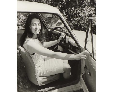 *CHRISTINE KEELER,Ray Bellisario (1936-2018): 'Freedom - Mini car', silver gelatin print, hand-printed from the original nega