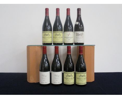 2 bts Volnay V.V. 2006 Nicholas Potel hf/i.n 4 bts Moulin À Vent  Ch. des Jacques 2009 1 bt Bourgogne Pinot Noir 2009 Dom Jea