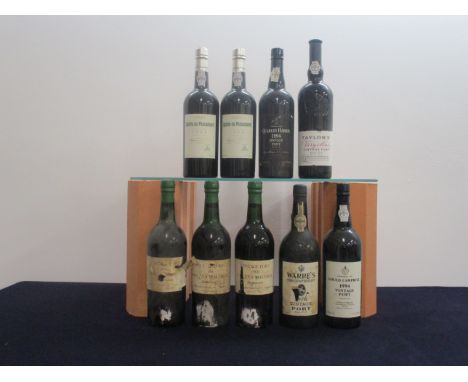 3 bts Offley's Boa Vista 1966 Vintage Port EB BB&amp;R (1968) ts or better, bs.cdl 1 bt Warres Tercentenary 1970 sl st/cdl 1 