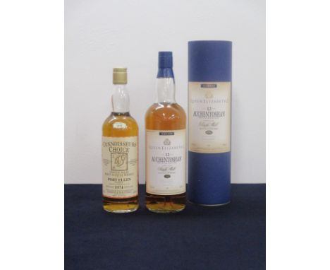1 bt Port Ellen (Connoisseurs Choice) 1974 Single Islay Malt Scotch Whisky, bottled 1991, Gordon &amp; MacPhail 40% just into