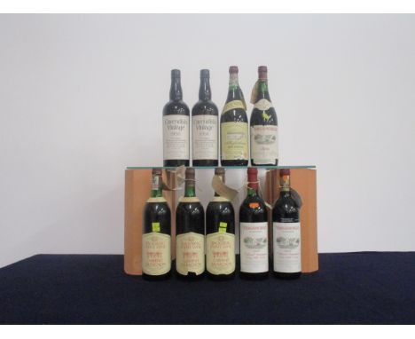 2 bts Cavendish Vintage Vin de Liqueur 1956 1 bt Allesverloren Tinta Barocca 1979 Swatland vts vsl scuffed 1 bt Vergenoegd Su