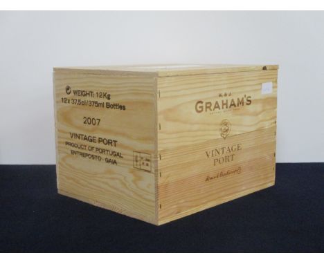 12 hf bts Grahams 2007 Vintage Port owc