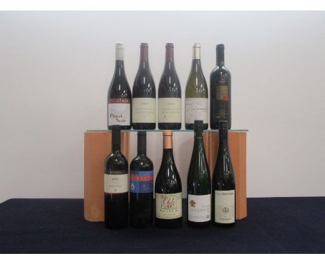 1 bt Vipava Ventus Modri Pinot 2007 1 bt Prince Stirbey Novac Sec 2009 sl cdl (rear) 1 bt Tandem Syrah du Maroc 2009 Alain Gr