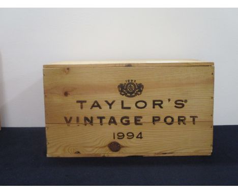 12 bts Taylor's 1994 Vintage Port owc