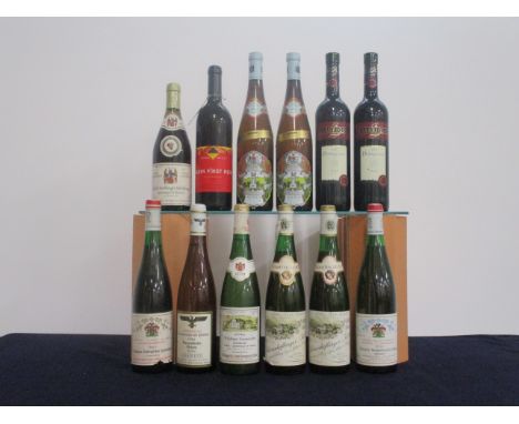 1 bt Wachstum Reichsgraf Von Kesselstaat 'Domklausenhof' Piesporter Goldtropfen Spätlese 1966 MSR 1 bt Verwaltung der Staatsw