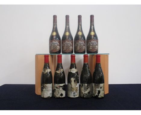 4 bts Gevrey Chambertin 1er Cru Les Champeaux 1989 Philippe Leclerc 2 ts, 2 us/ts, sl bs 3 bts Gevrey Chambertin 'En Jouise' 