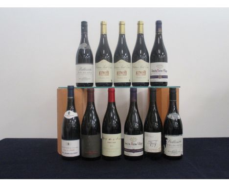 1 bt Côtes du Rhone Villages  Secret de Famille 2009 PJA 1 bt Côtes du Rhone Réserve Wine Society 2009 Perrin et Fils 1 bt Cô