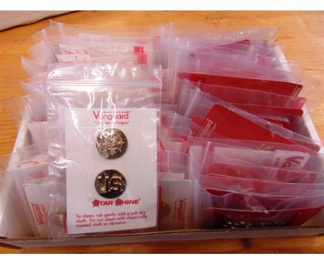 ASSORTED U.S. ARMY BRANCH OF SERVICE & OTHER INSIGNIA by Vanguard, most as new on cards within packets, (approximately 47).