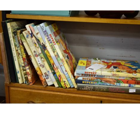 A collection of childrens books to include The Complete Tales of Beatrix Potter and The Complete Alice & The Hunting of the S
