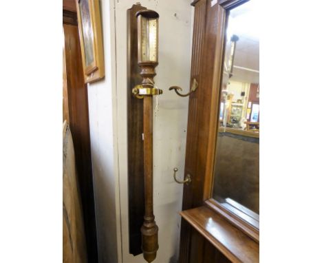 A Marine stick barometer.