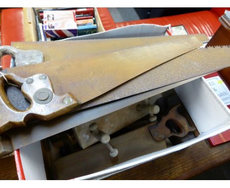 A quantity of vintage tools.