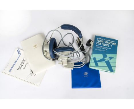 Aircraft training aids, various pilot's training aids, including CRP computer, introductory briefing manual, Cheetah and Tige