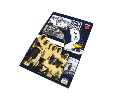 Tottenham Hotspur, a wonderful scrap book chronicling the 'Double' 1960/61 and the arrival of Jimmy Greaves and the FA cup wi