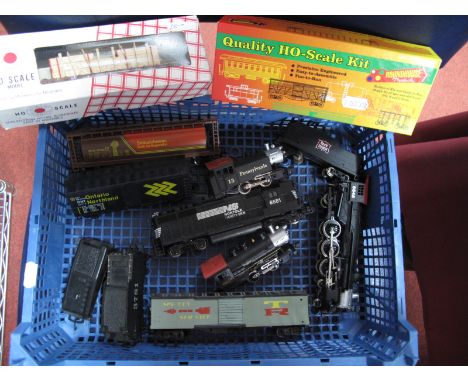 Four "H0" Gauge Outline American Locomotives, including Bachmann GP50  diesel locomotive R/No 6551, Norfolk Southern black li