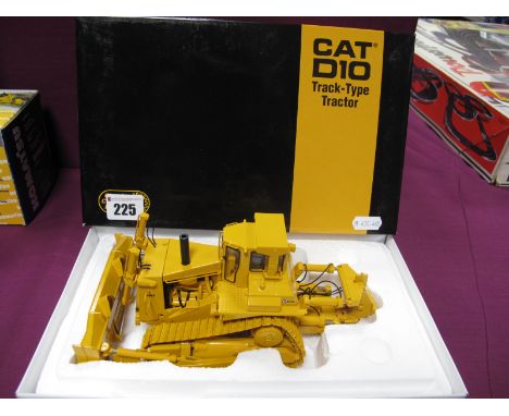 A Boxed Classic Construction Models 1:48th Scale Diecast Model CAT D10 Track-Type Tractor.