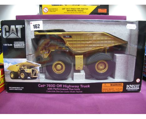 A Boxed Norscot #55151 1:50th Scale Diecast Model CAT 793D off Highway Truck, with performance plus body.