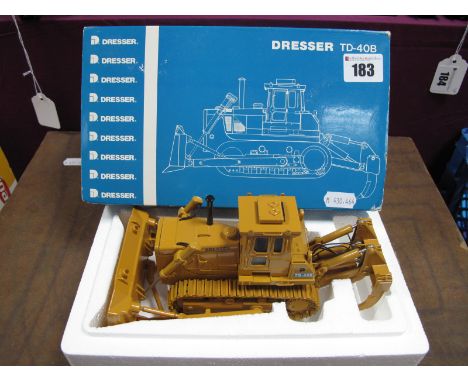 A Boxed Classic Construction Models 1:48th Scale Diecast Model Dresser TD-40B Tractor Crawler.