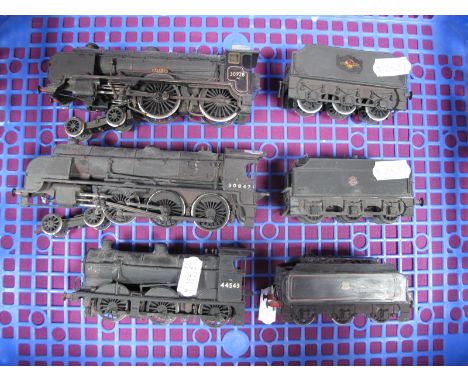 Three "00" Gauge 4mm Locomotives, made up of a combination of parts and / or based upon a kit, comprising of 0-6-0 tank locom