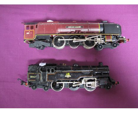 Two "00" Gauge Locomotives, Wrenn Duchess class 4-6-0 locomotive 'City of London', R/No 46229. detailing added, (no tender), 