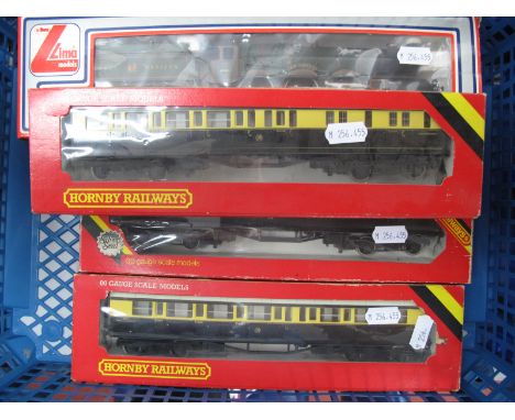 A Boxed Lima "OO" Gauge King Class 4-6-0 Locomotive and Powered Tender, R/No 6000, King George V, Great Western green livery;