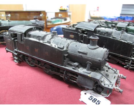A 7mm "0" Gauge Static Brass Built Kit of a 2-6-2 Class 51 XX Prairie tank locomotive, R/No 4111, Great Western livery, 