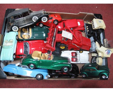 A Quantity of Predominantly 1:24th Scale and Greater Diecast and Plastic Model Vehicles (Cira 1950's and Later), by Chad Vall