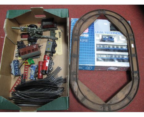 A Quantity of Predominantly "0" and "00" Gauge Locomotives, rolling stock accessories by Hornby, Lima, Triang and other inclu