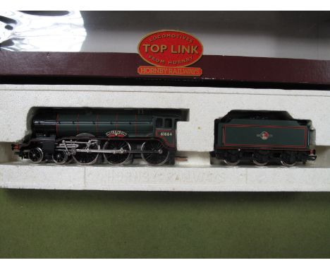 A Hornby 'Toplink' "00" Gauge #R2014 Class B17/4 4-6-0 Locomotive, and six wheeled powered tender R/No 61664 'Liverpool', BR 