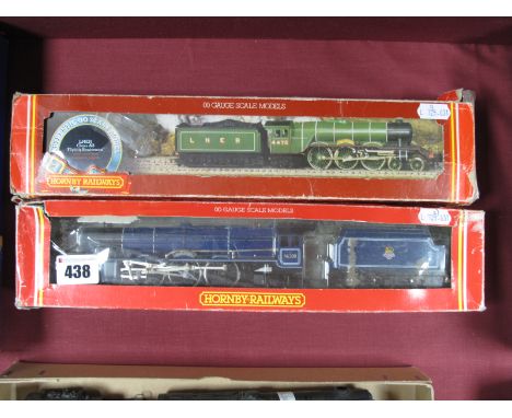 Two Hornby "00" Gauge Locomotives and Tenders, #R138 Princess Class 4-6-2 locomotive, 'Princess Helena Victoria', R/No 46208,