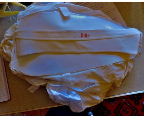 British Army Dickey Shirts (3) with detachable collars (3) in XL size 16½" collar.  In good condition.
