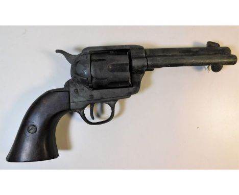 A replica Colt 45 Peacemaker used by local re-enactment club. Provenance: Submitted by Mrs. Lauraine Sadleir MBE &amp; the la
