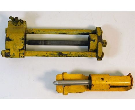 Two code yellow blank firing attachments for SLR &amp; L4A3/4 LMG Provenance: Submitted by Mrs. Lauraine Sadleir MBE &amp; th