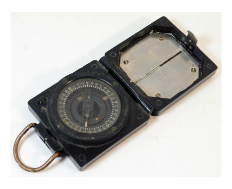 A bakelite compass T. G. &amp; Co. a/f. Provenance: Submitted by Mrs. Lauraine Sadleir MBE &amp; the late Mr. Michael R. Sadl