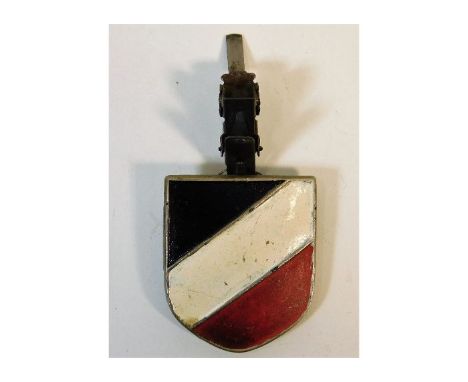 A WW2 Nazi Germany Third Reich Afrika Korps badge. Provenance: Submitted by Mrs. Lauraine Sadleir MBE &amp; the late Mr. Mich