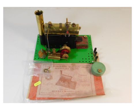 A Bowman stationary steam engine 