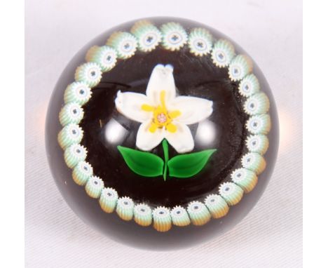 Caithness "March" paperweight 5.5cm