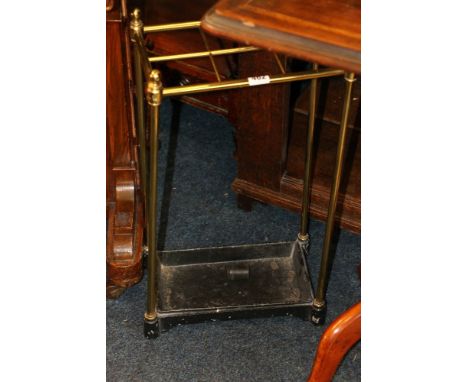 Brass six division stick stand