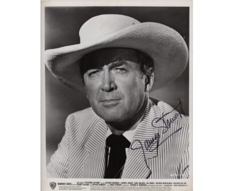 STEWART JAMES: (1908-1997) American Actor, Academy Award winner. A good signed 8 x 10 photograph of Stewart in a head and sho