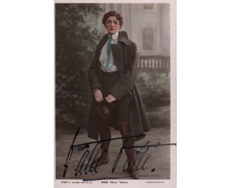 THEATRE: Selection of vintage signed postcard photographs by various Edwardian stage actresses including Phyllis Dare, Violet