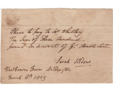 THEATRE: A good, interesting selection of A.Ls.S. etc., by various British thespians (several of them related) of the 19th c
