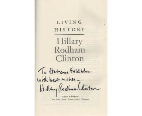 CLINTON HILLARY: (1947-&nbsp;&nbsp;&nbsp;&nbsp; ) American Politician and First Lady 1993-2001. Secretary of State 2009-13. B