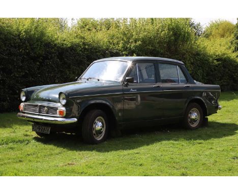1966 Hillman Minx 1725 De-Luxe Registration Number: EHD 273DChassis Number: MPFS 738576Engine Number: B 006030771 H HSOMileag