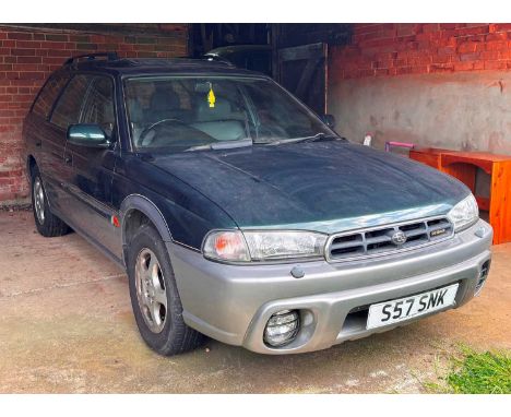1998 Subaru Outback auto estate  Registration Number: S57 SNK Chassis Number: JF1BG9KEAWG048559 Engine Number: 251012 Mileage
