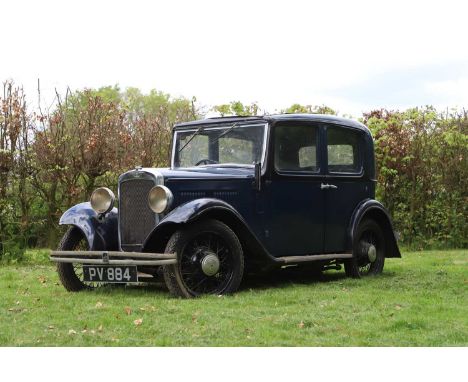 1933 Austin 10/4 saloon Registration Number: PV 884Chassis Number: G 26246Engine Number: IG 26320Mileage: 2,667The Austin 10h